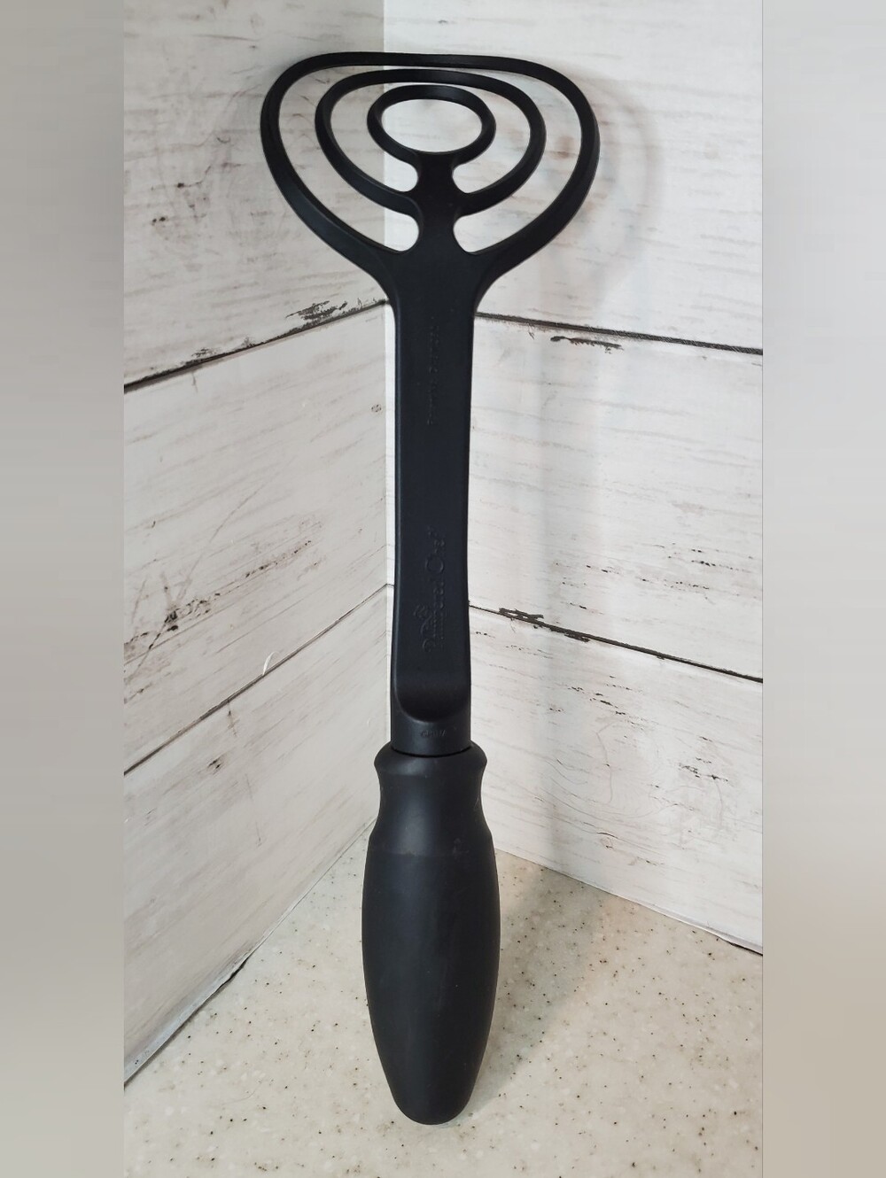Pampered Chef Mix 'N Masher 2685 Black Nylon Potato Masher Guacamole Kitchen Too